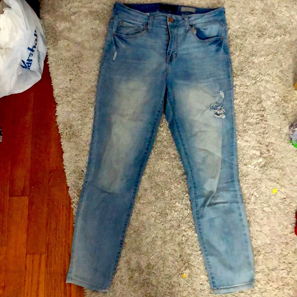 SALE High Waisted Cropped Jeans